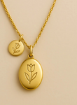 The Tulip Locket Necklace